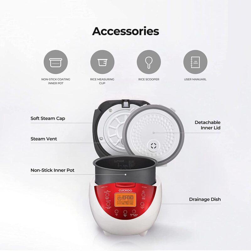 CUCKOO 6-Cup Micom Rice Cooker - Image 8