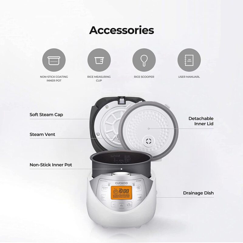 CUCKOO 6-Cup Micom Rice Cooker - Image 8