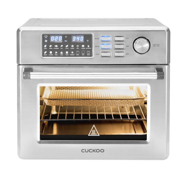 CUCKOO Stainless Steel Air Fryer Toaster Oven with Grill