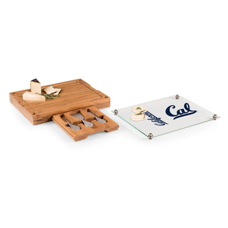 Cal Golden Bears Concerto Glass-Top Cutting Board Set - Image 2