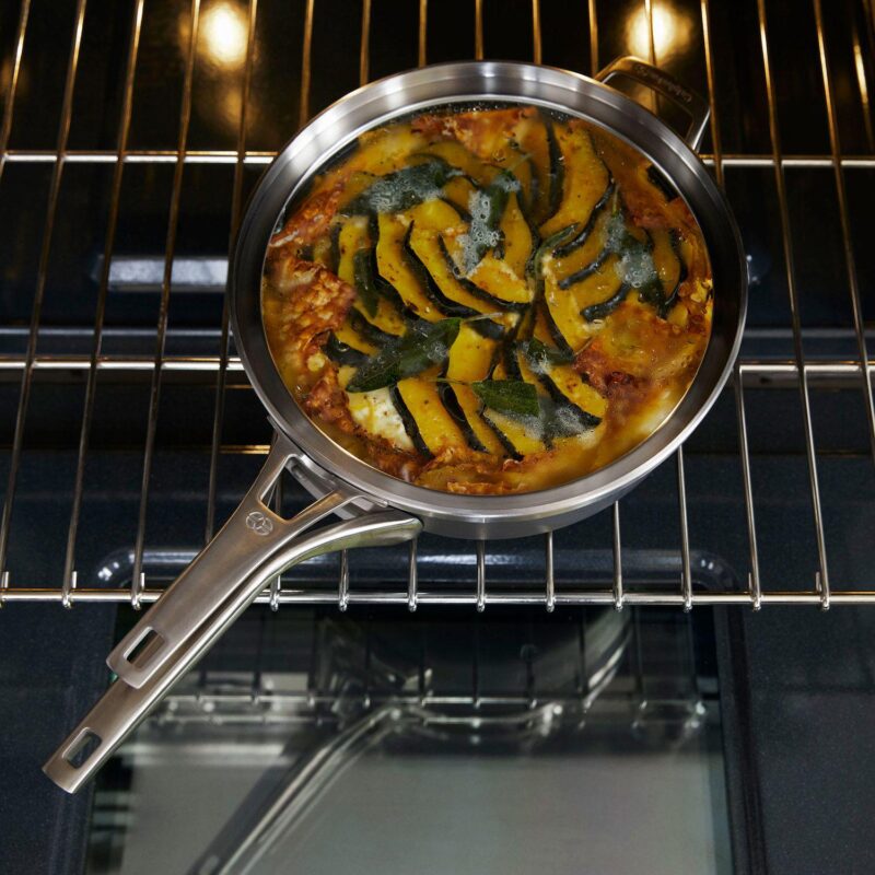 Calphalon Premier 1.5-qt. Space-Saving Hard-Anodized Nonstick Sauce Pan with Lid - Image 3