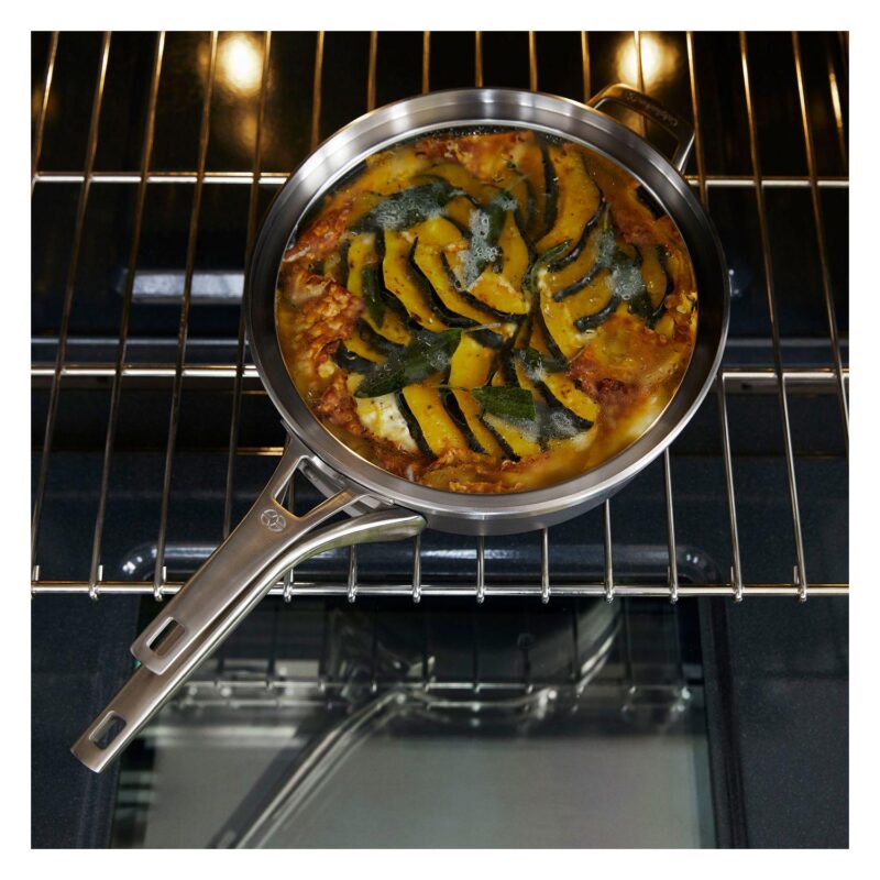 Calphalon Premier 1.5-qt. Space-Saving Hard-Anodized Nonstick Sauce Pan with Lid - Image 11