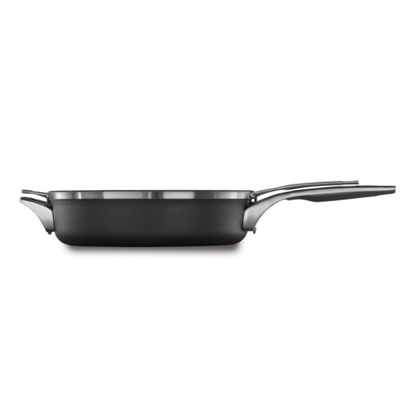 Calphalon Premier 5-qt. Space-Saving Hard-Anodized Nonstick Saute Pan with Lid