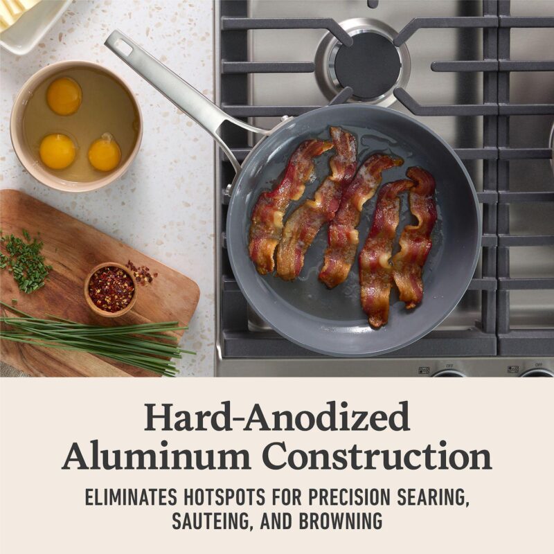 Calphalon Premier Ceramic Nonstick 8-in. and 10-in. Frying Pan Set - Image 3