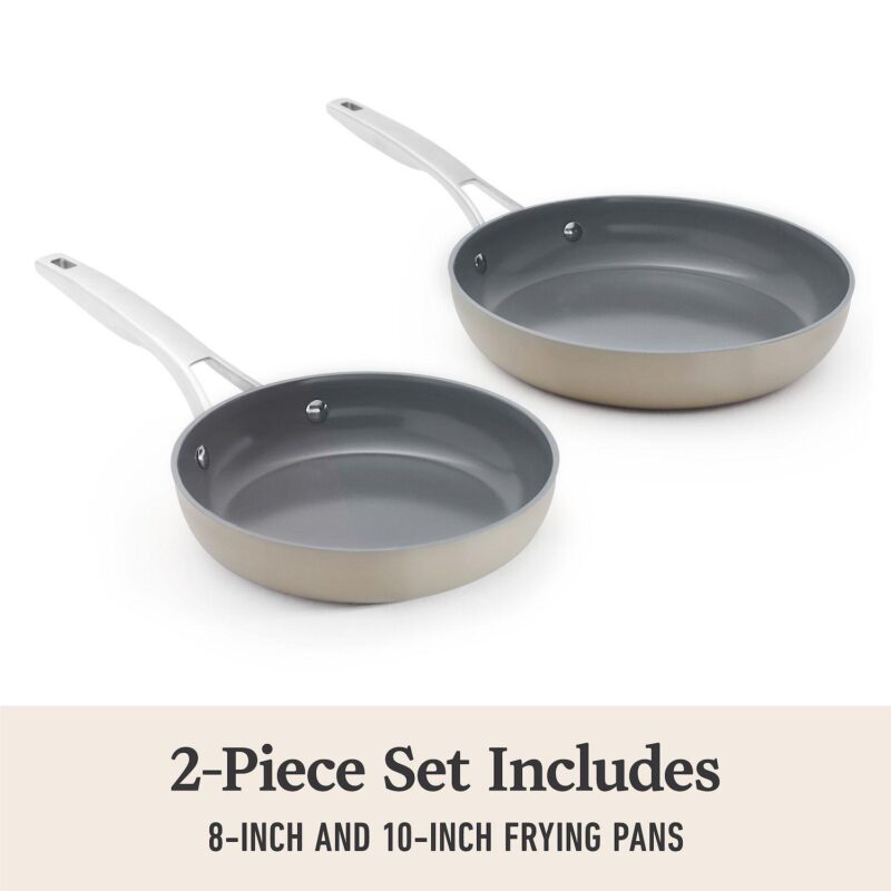 Calphalon Premier Ceramic Nonstick 8-in. and 10-in. Frying Pan Set - Image 6