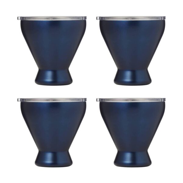 Cambridge 4-pc. Brushed Cocktail Tumbler Set