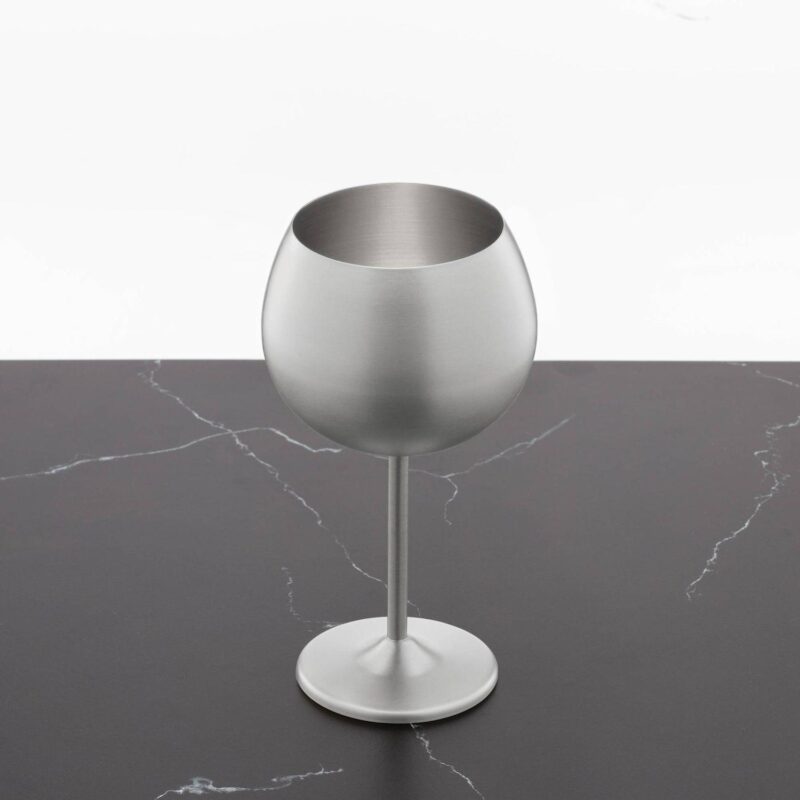 Cambridge 4-pc. Stainless Steel Wine Glass Set - Image 3