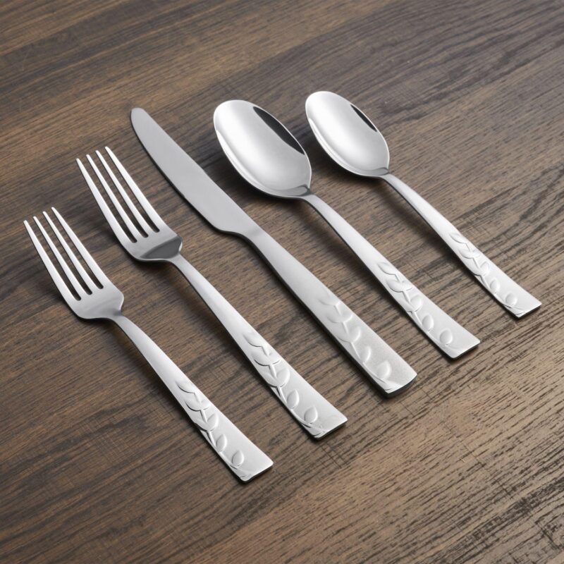 Cambridge Blossom Sand 20-pc. Flatware Set - Image 2