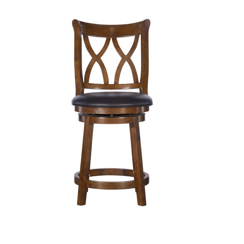Carmen Big and Tall 360 Degree Swivel Bar Stool - Image 4