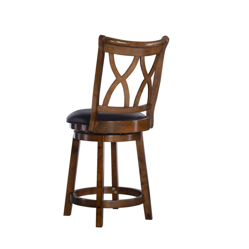 Carmen Big and Tall 360 Degree Swivel Bar Stool - Image 3
