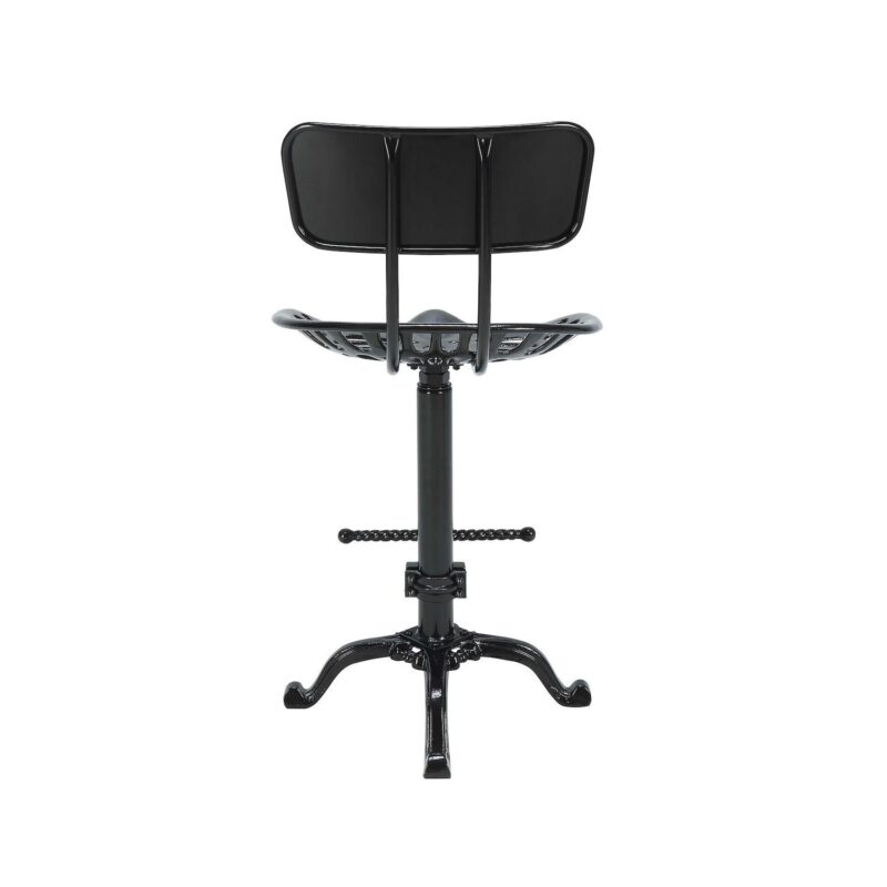 Carolina Living August Tractor Seat Stool w/ Back - Image 4