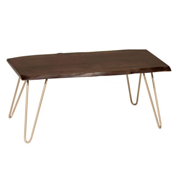 Carolina Living Seti Live Edge Coffee Table / Bench