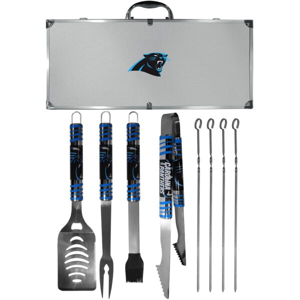 Carolina Panthers Tailgater 8-Piece BBQ Grill Set