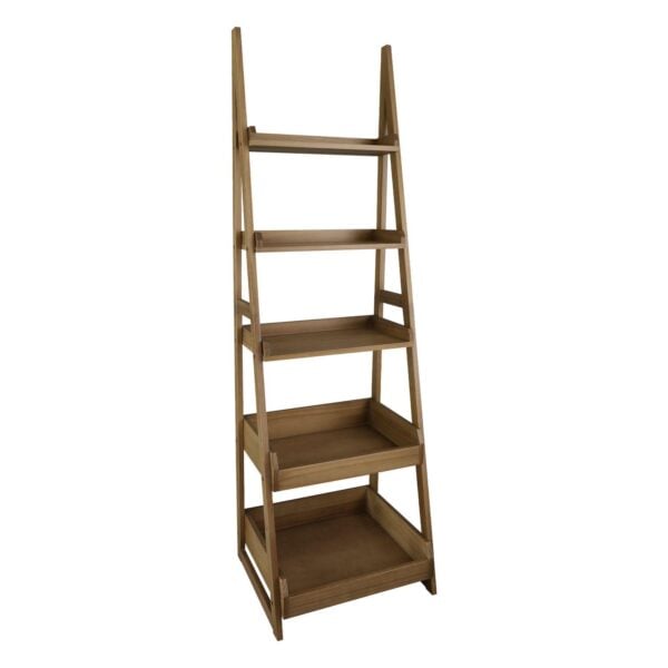 Casual Home Cascade 5-Shelf Ladder Bookcase