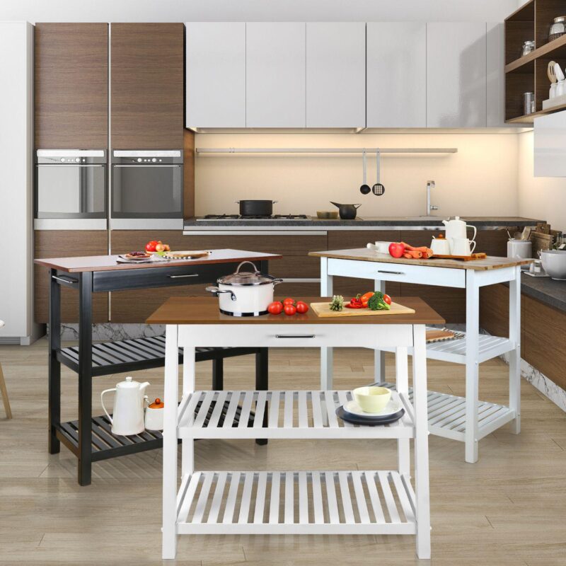 Casual Home Two Tone Kitchen Island - Image 5