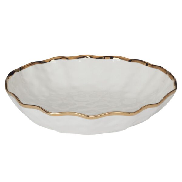 Certified International Regency Gold Serving Bowl