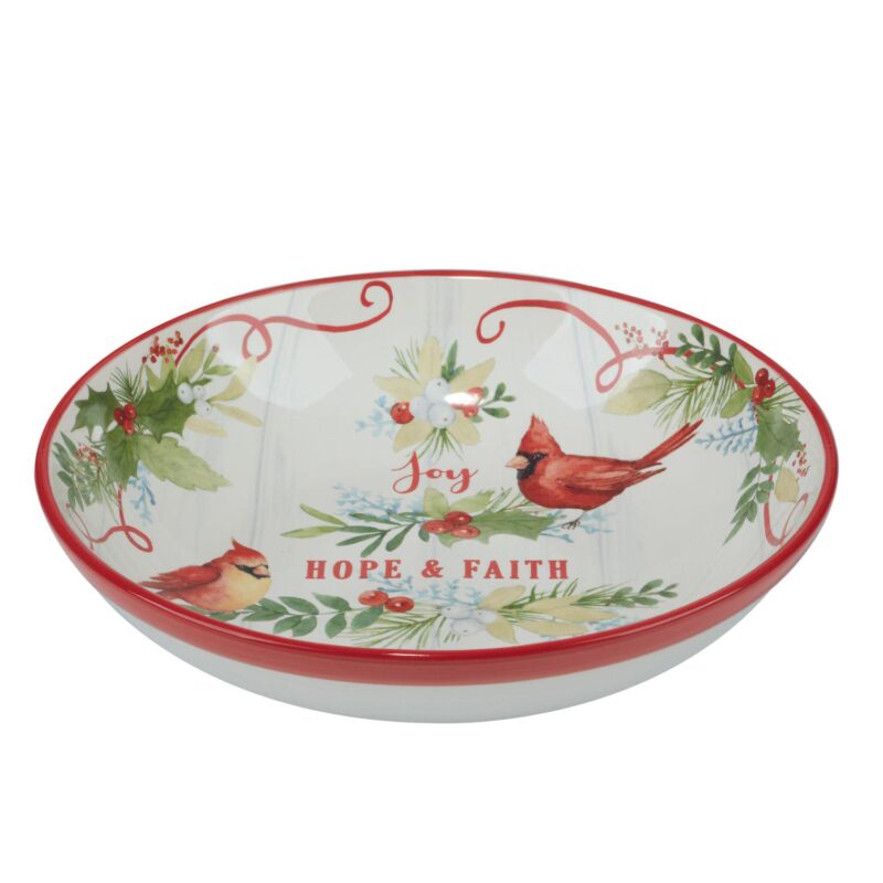 Certified International Winter Greens Serving Bowl - Image 2