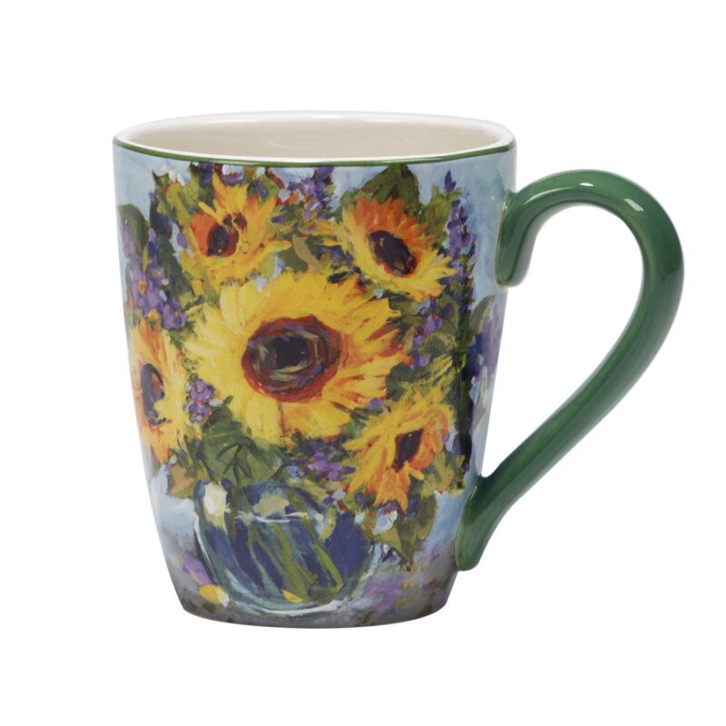 Certified International Sunflower Bouquet 4-pc. Mug Set - Image 3