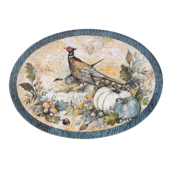 Certified International Harvest Gatherings Oval Serving Platter