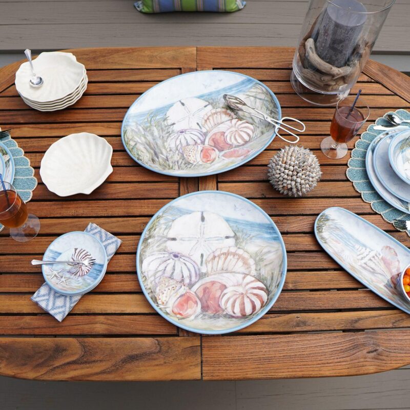 Certified International 2-Piece Seacost Platter Set - Image 6