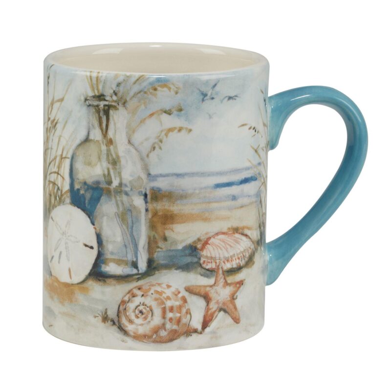 Certified International Coastal Landscape 4-pc. Mug Set - Image 2