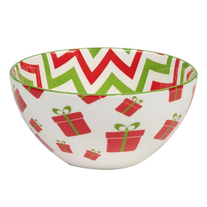 Certified International Set of 6 Holiday Fun All Purpose Bowls - Image 7