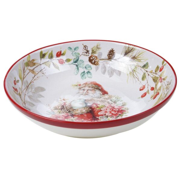 Certified International Christmas Story Serving Bowl