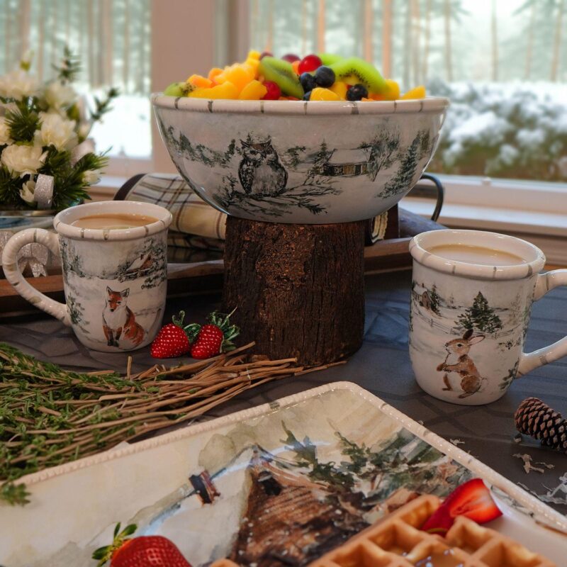 Certified International Winters Frost Deep Bowl - Image 3
