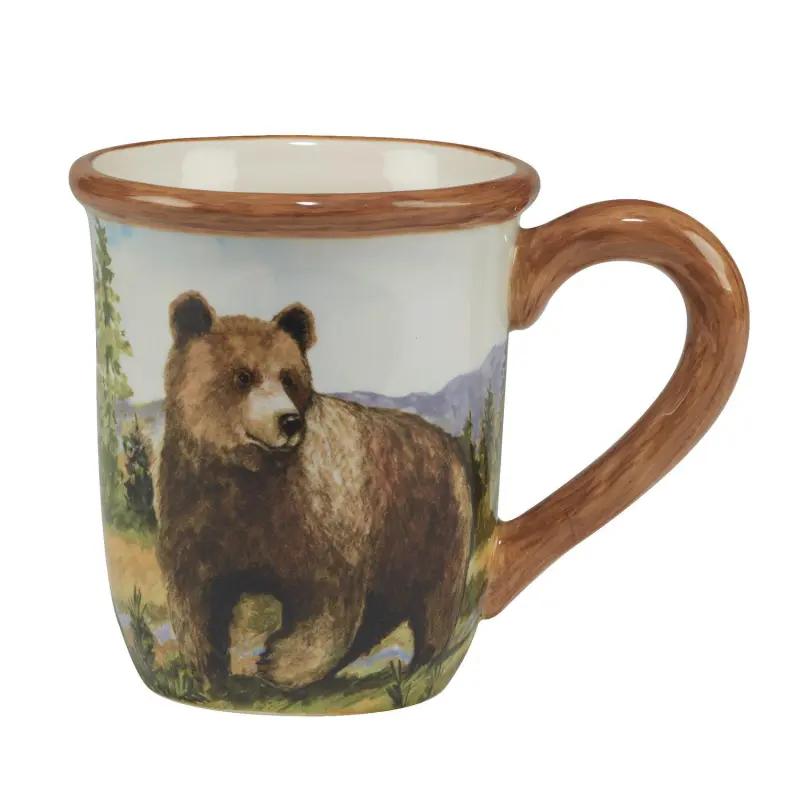 Certified International Mountain Summit 4-piece Mug Set - Image 3
