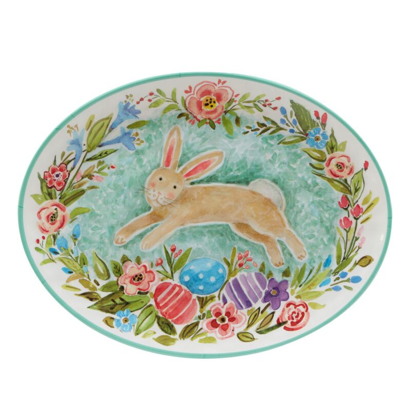 Certified International Joy of Easter 2-pc. Melamine Serving Platter Set - Image 3