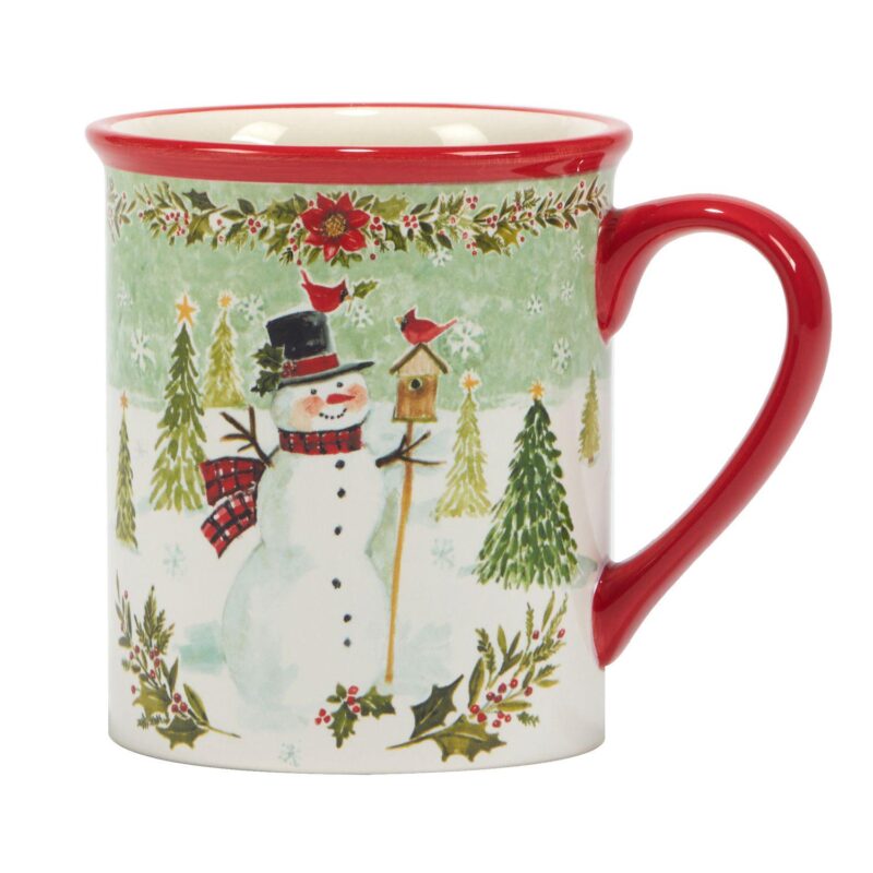 Certified International Set of 4 Joy of Christmas Mugs - Image 5