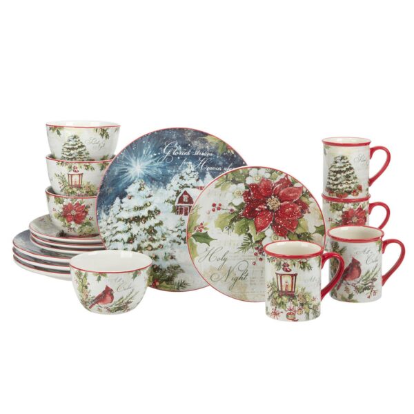 Certified International Silent Night 16-pc. Dinnerware Set