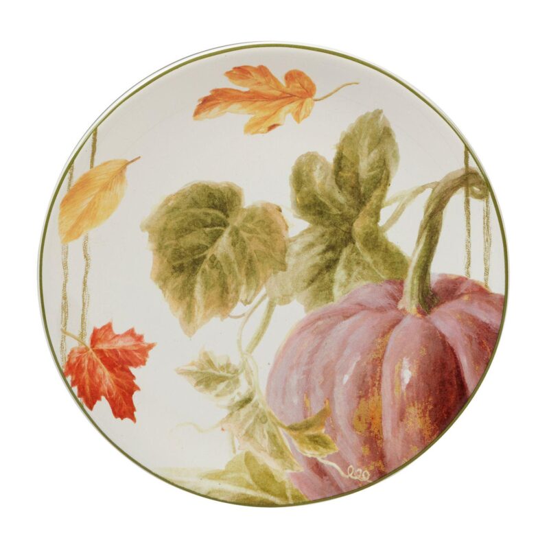 Certified International Autumn Harvest 4-pc. Dessert Plate Set - Image 3