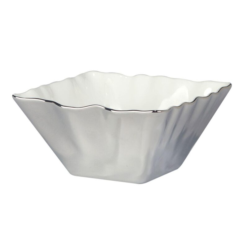Certified International Set of 4 Silver Coast Snack Bowls - Image 2