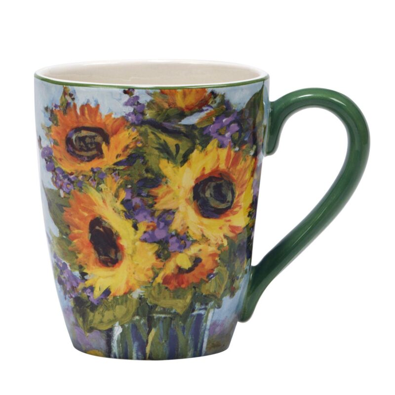 Certified International Sunflower Bouquet 4-pc. Mug Set - Image 5