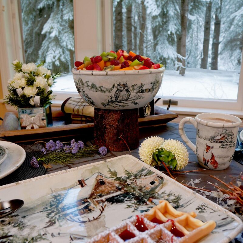 Certified International Winters Frost Deep Bowl - Image 4