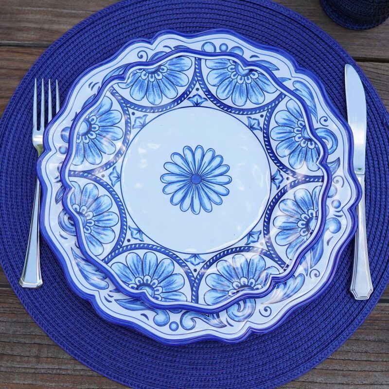 Certified International 4-Piece Veranda Salad Plate Set - Image 4