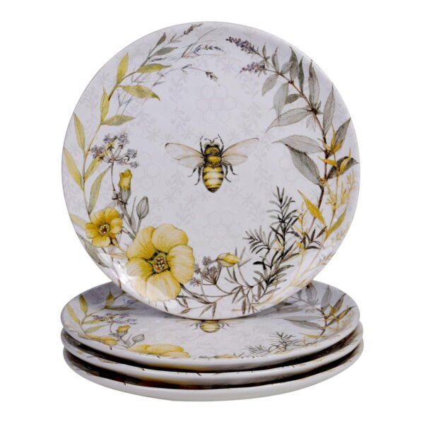 Certified International Bee Sweet 4-pc. Dinner Plate Set