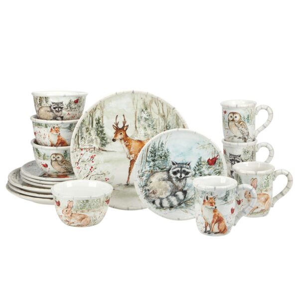 Certified International Winters Walk 16-pc. Dinnerware Set