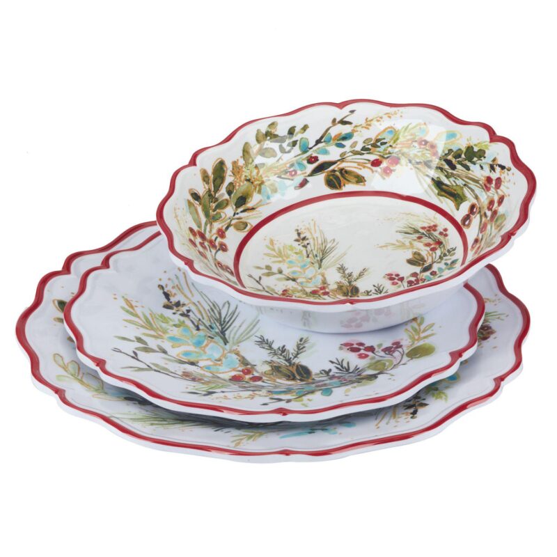 Certified International Christmas Gatherings 12-pc. Dinnerware Set - Image 2
