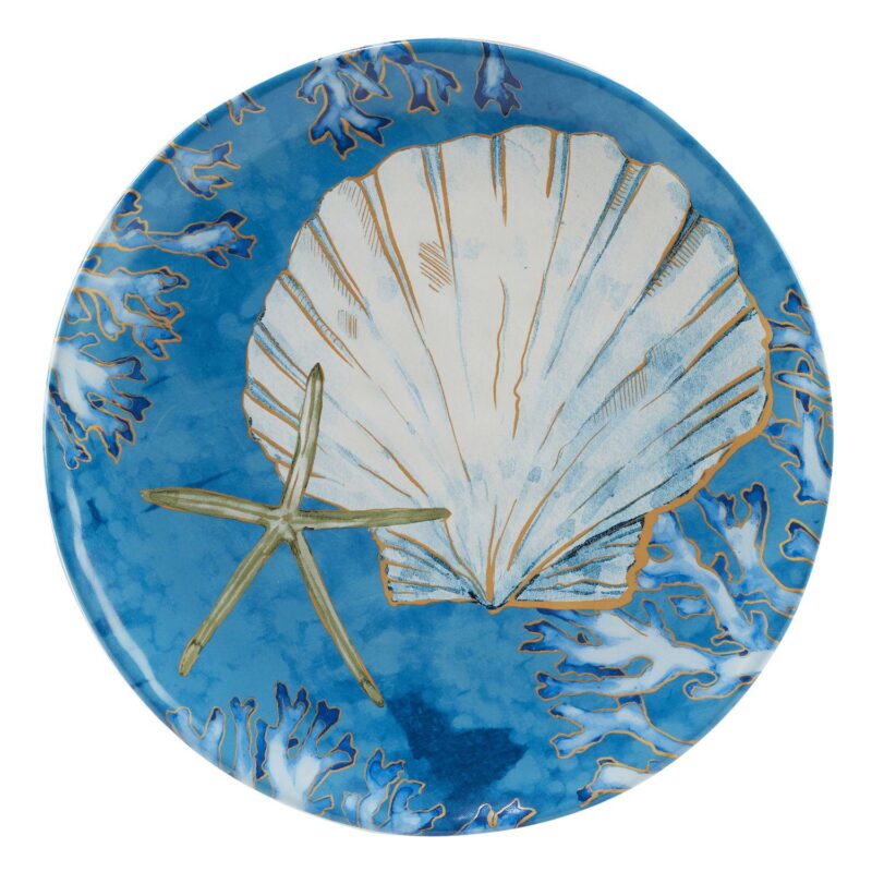 Certified International Playa Shells 4-pc. Dinner Plate Set - Image 4