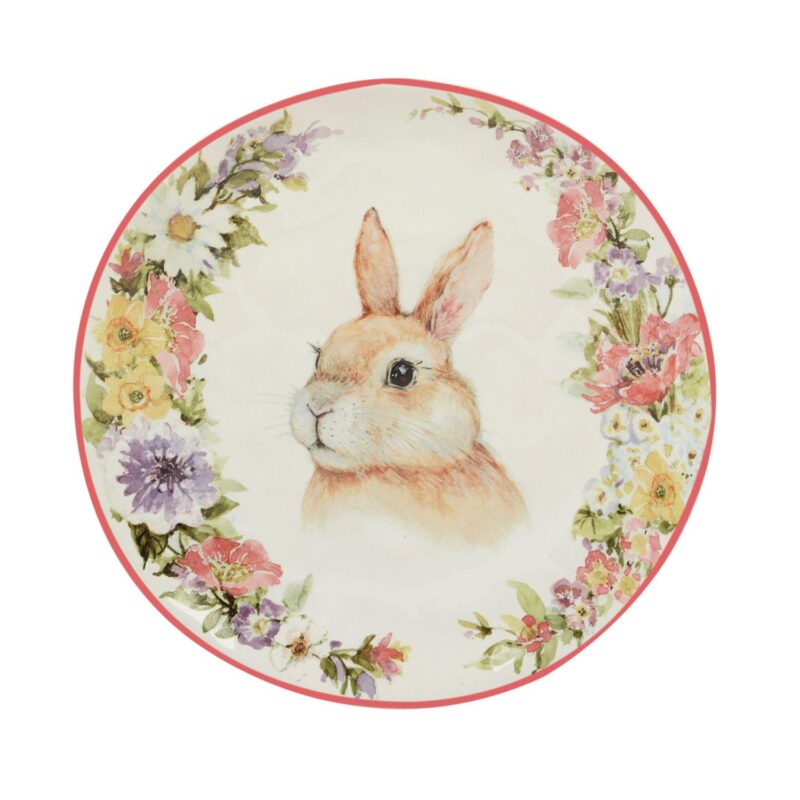 Certified International Easter Garden 4-pc. Salad Plate Set - Image 5