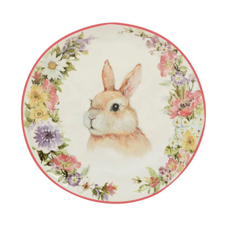 Certified International Easter Garden 4-pc. Salad Plate Set - Image 5