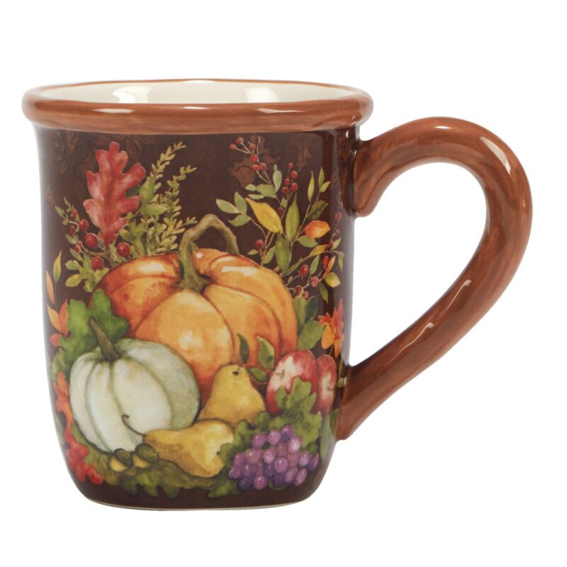 Certified International Harvest Blessings 4-piece Mug Set - Image 4