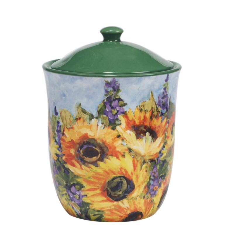Certified International Sunflower Bouquet 3-pc. Canister Set - Image 3