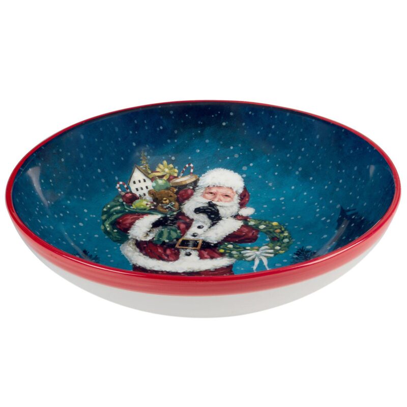 Certified International Santa's Secret Serving/Pasta Bowl - Image 2