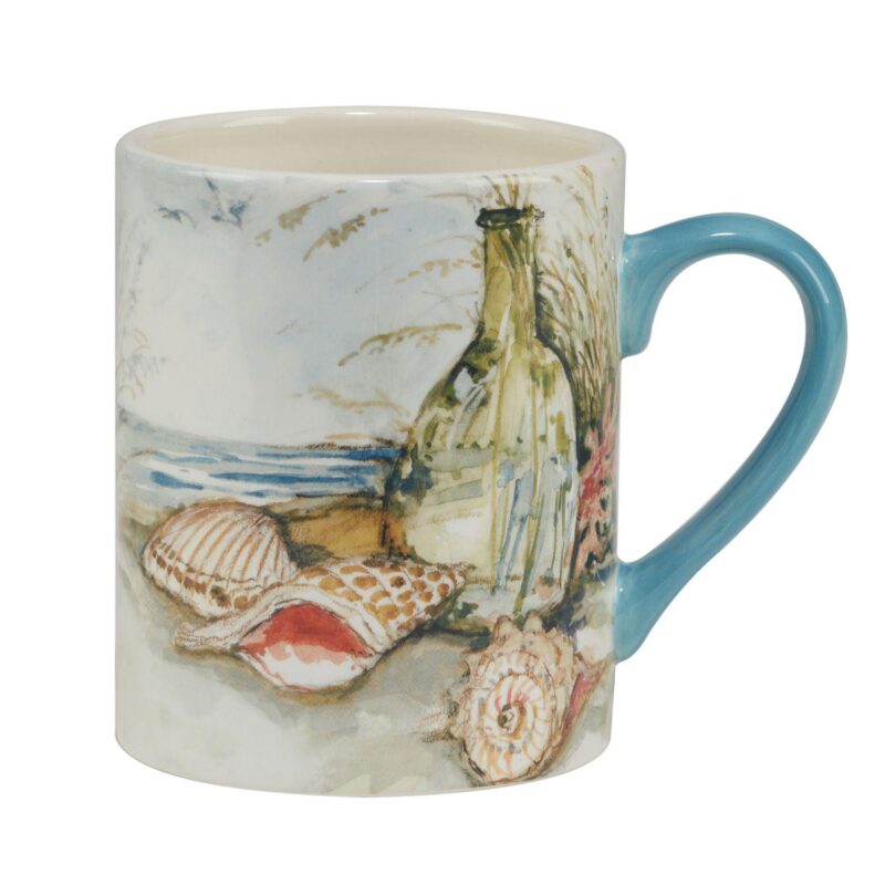 Certified International Coastal Landscape 4-pc. Mug Set - Image 5