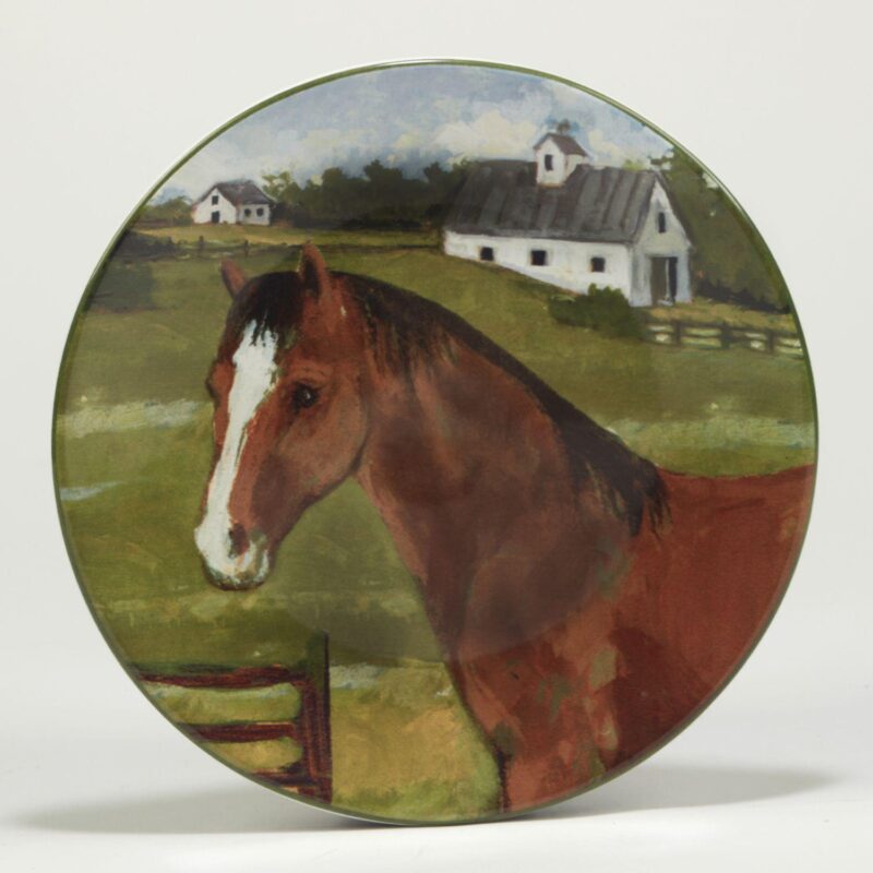 Certified International York Stables 4-pc. Salad Plate Set - Image 4