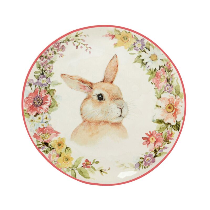 Certified International Easter Garden 4-pc. Salad Plate Set - Image 2