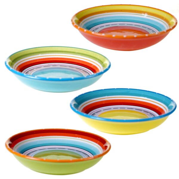 Certified International Mariachi 4-pc. Pasta Bowl Set